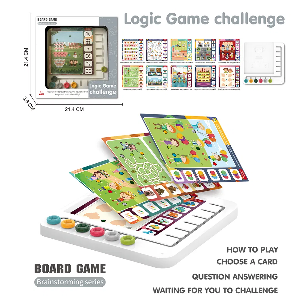 Kids Educational Logical Thinking Board Game Image 1
