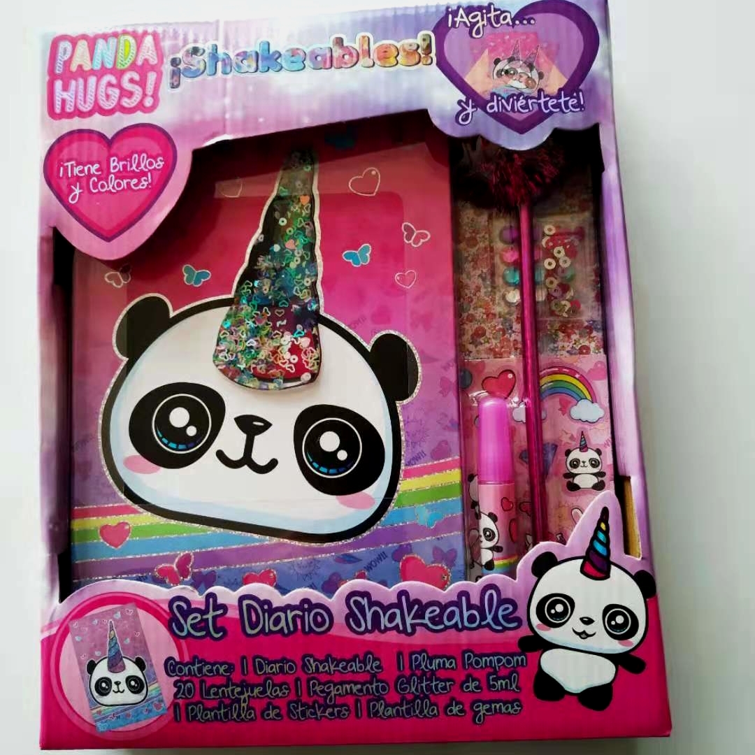 Hardcover Shakeable Diary Set