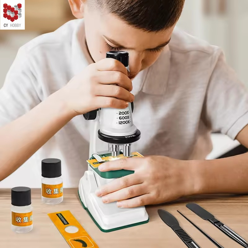 Children Learning Education Stem Science and Engineering Portable Microscope Toys School Teaching Science Experiment Exploration Toys Educational Kids Toy