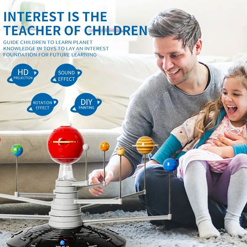 Stem School Science Solar System Stem Educational Kit DIY Education Tool Toy