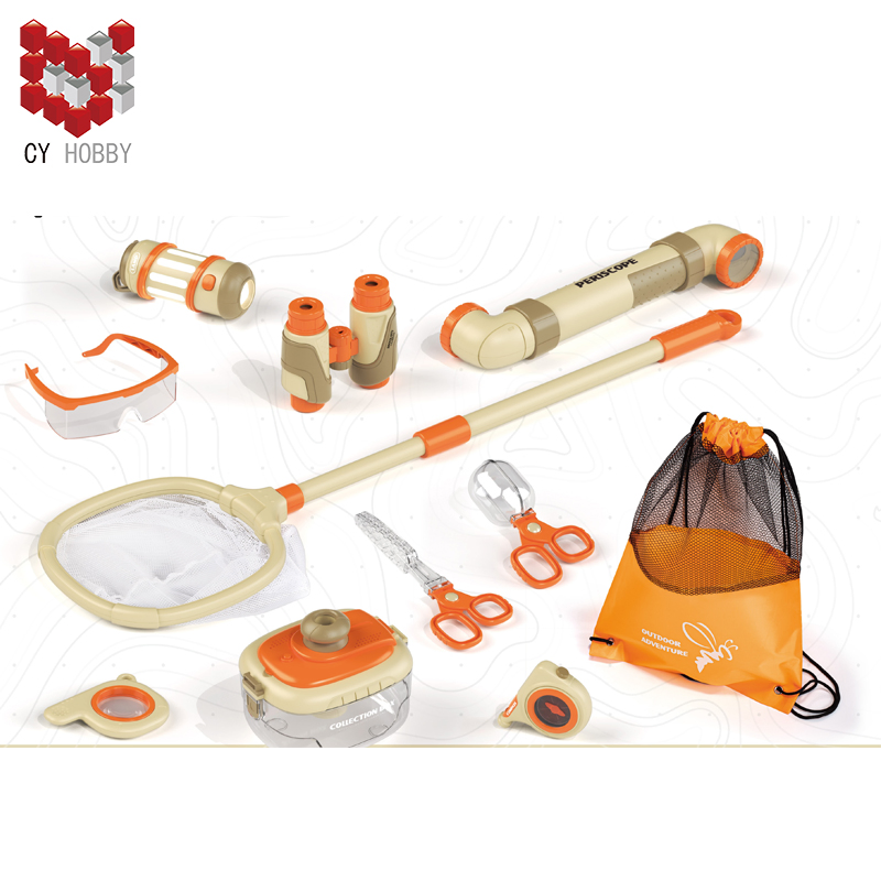11-Piece Science Education Natural Exploration Suit Insects Suit Outdoor Children Learning Toys Gifts