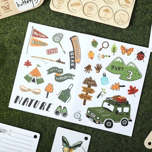 Tolulo Children's Wood Cognitive Education Toys-Insect & Plant Exploration Set Toy for 2-6 Year Olds