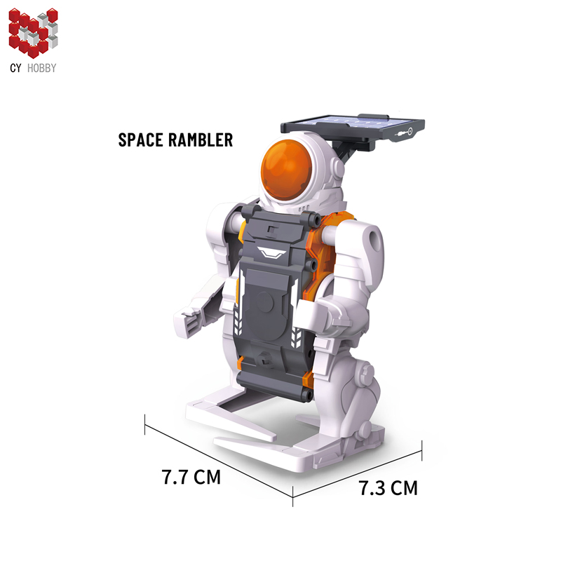 New Energy Space Exploration Vehicle Engineering Vehicle Rambler Mechanical Dog Children Learning Educational Toys Science Experiment Assembly Steam Toys