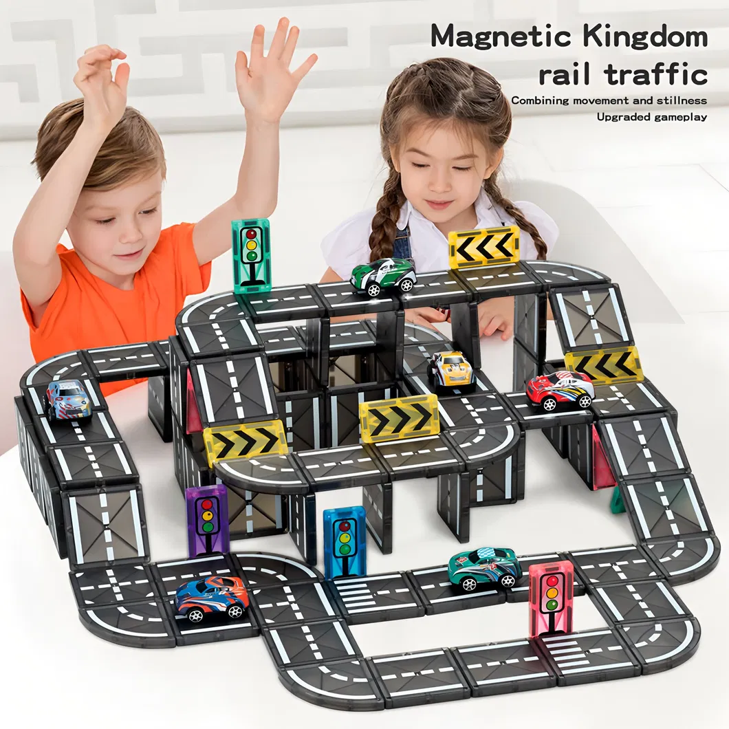 Magnetic Tiles Road Set