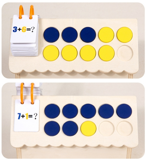 EMA Wooden Montessori Learning Toys Preschool Classroom Teaching Aids for Kids