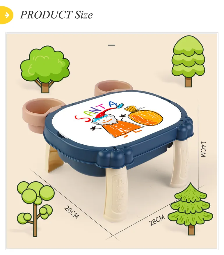 Projection Drawing Shooting Track Building Blocks Table Stem Toy for Kids Creative Play Educational Game Interactive Montessori Learning Developmental Toy