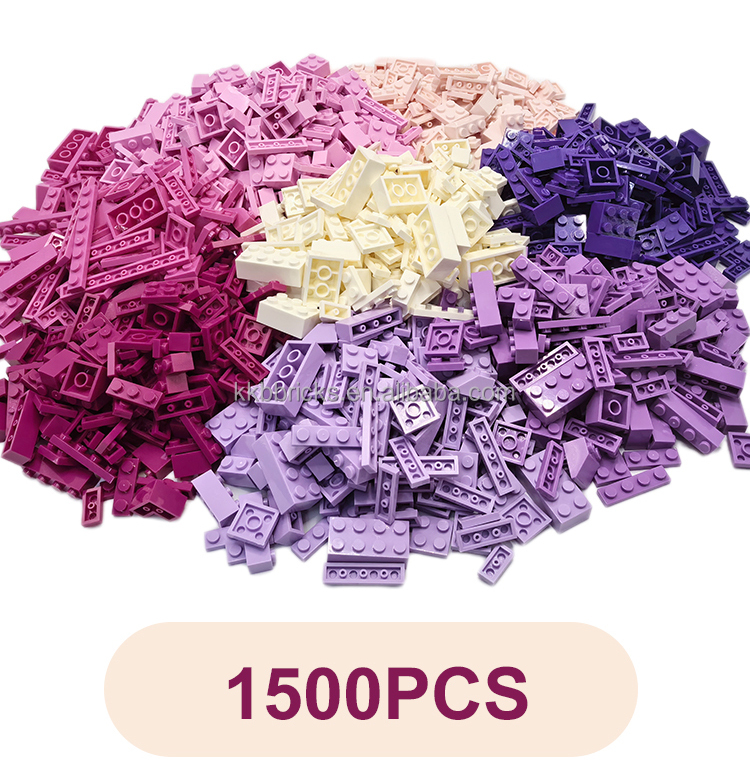 1500pcs Girls Classic Building Blocks Toys Set+baseplate 32*32 Studs*2pcs Construction Kit Educational Toys Girls Creativity Set