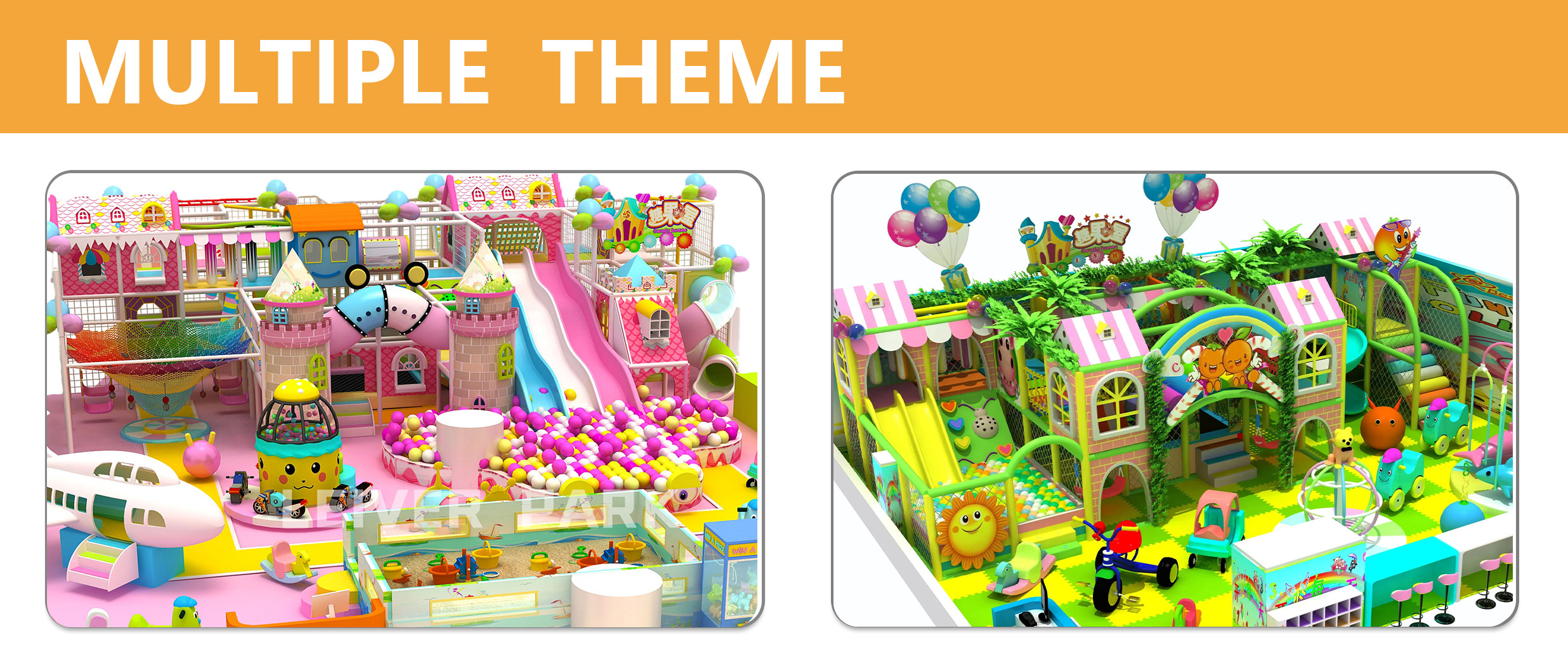 Candy & Jungle Theme