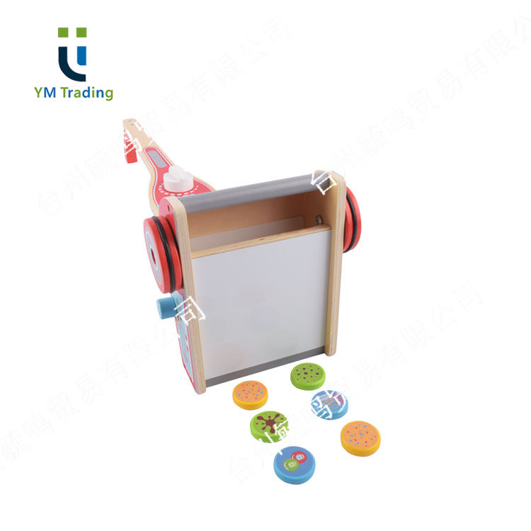 Montessori Wooden Cleaning Set Kids' Educational Pretend Role Play Household Housekeeping Vacuum Cleaner Learning Entertainment