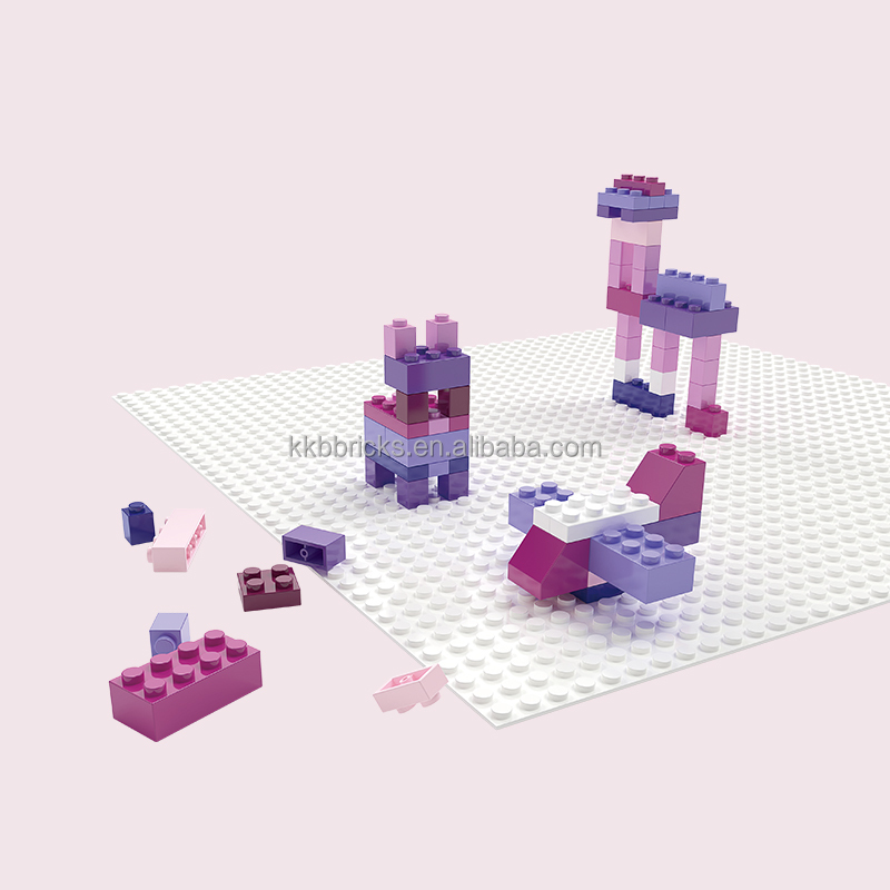 1500pcs Girls Classic Building Blocks Toys Set+baseplate 32*32 Studs*2pcs Construction Kit Educational Toys Girls Creativity Set