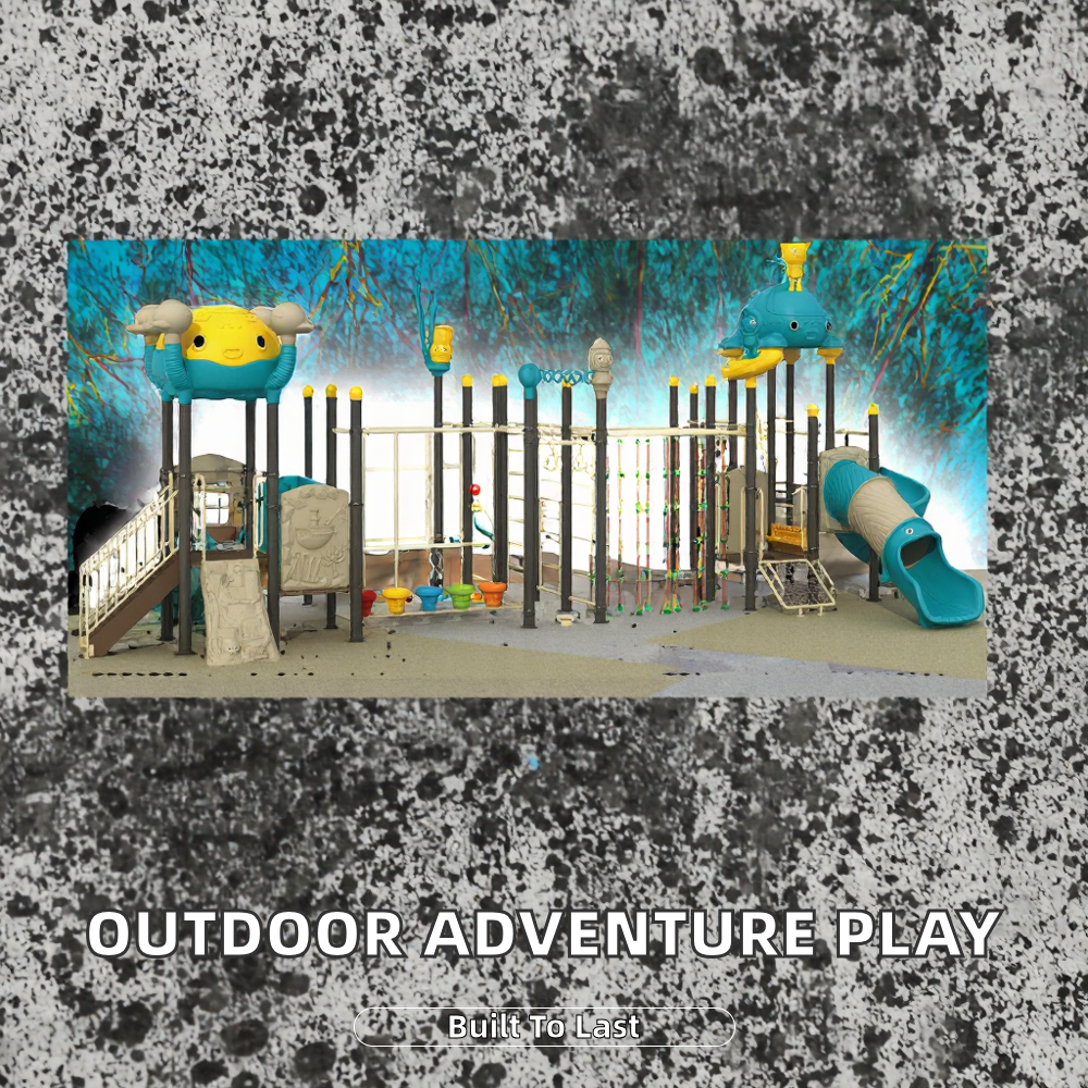 Outdoor Plastic Fun Adventures Play Sets Games Equipment for Amusement