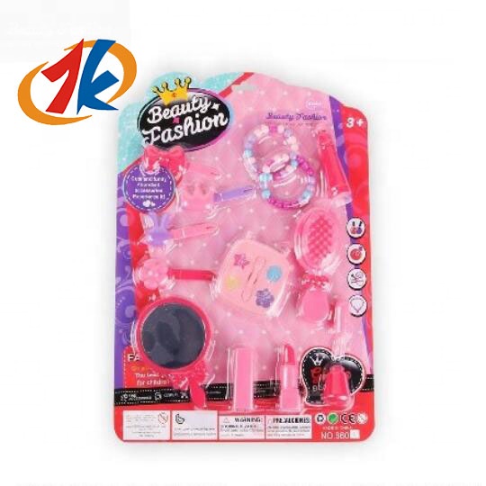 2025 New Classic Plastic Pre-School Pretend Makeup Toys Girls Dressing Accessories for Children's Pretend Play Beauty Fashion