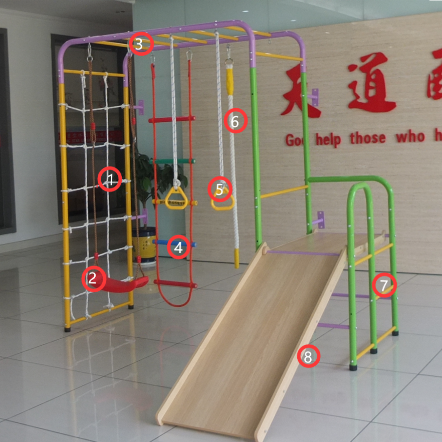 Kids Playsets Slide Kids love Adventure Indoor Jungle Gym Indoor Playsets