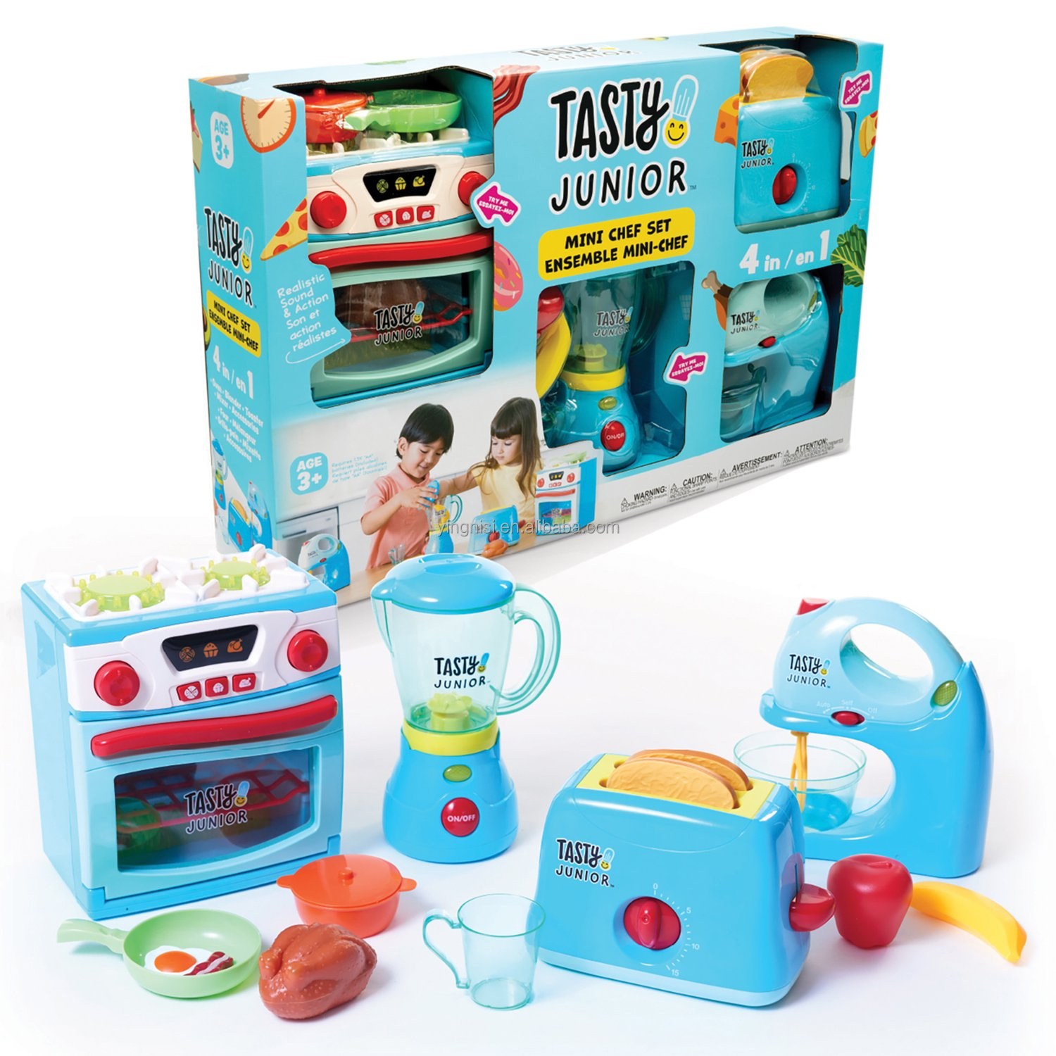Pretend Play Kitchen Toys Appliances Mini Kitchen Set Toys Children Role Play Plastic Household Kitchen Appliances