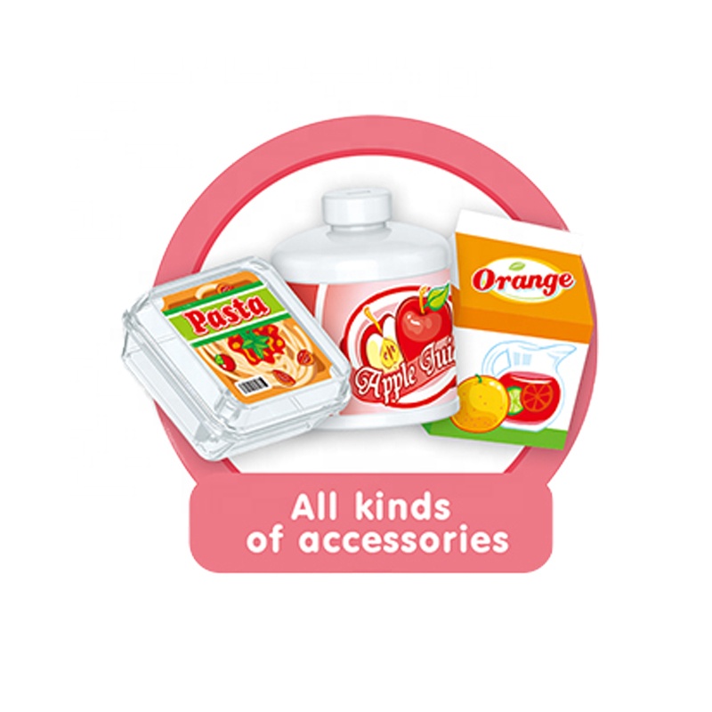 Children's Plastic Playhouse Toy Mini Supermarket Shopping Pretend Play Convenience Store Simulation-Juguetes De Cocina