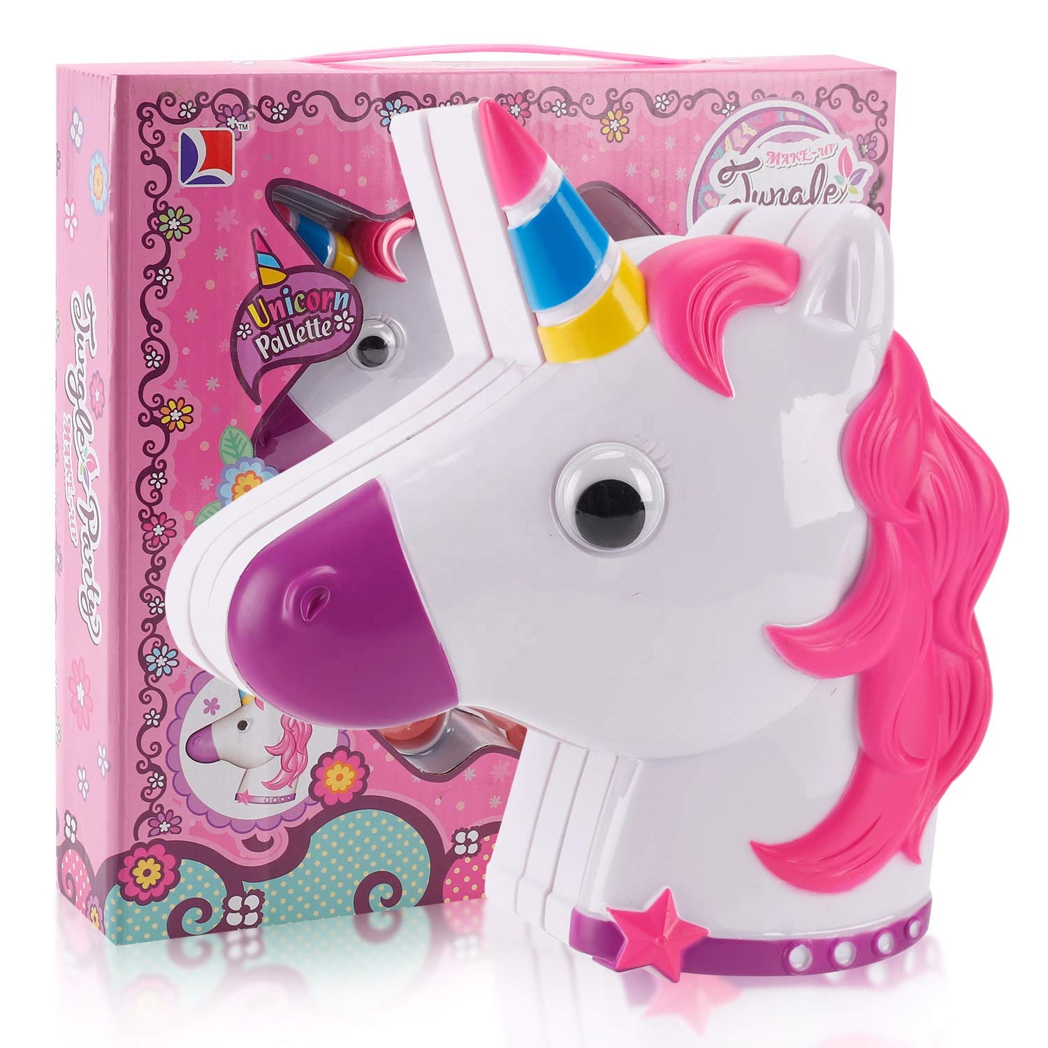 Pretend Play Dress up Cosmetic Toys Girl Makeup Set Toys Girls Princess Makeup Sets Set Makeup with Toys