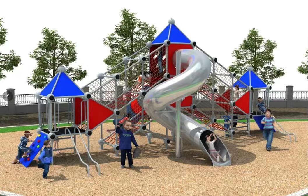 Custom Student Adventure Play Set Multi Activities Play Center for Toddler Playground