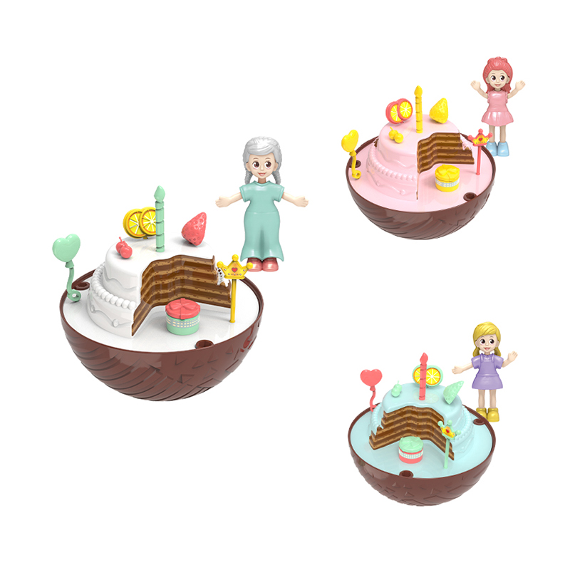 Hot Sale Kids Plastic Toys Educational Toy-Play Pretend Play Role Simulation Home Mini Doll House Toy Set