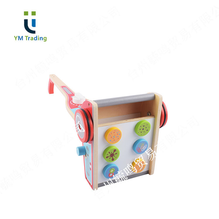 Montessori Wooden Cleaning Set Kids' Educational Pretend Role Play Household Housekeeping Vacuum Cleaner Learning Entertainment