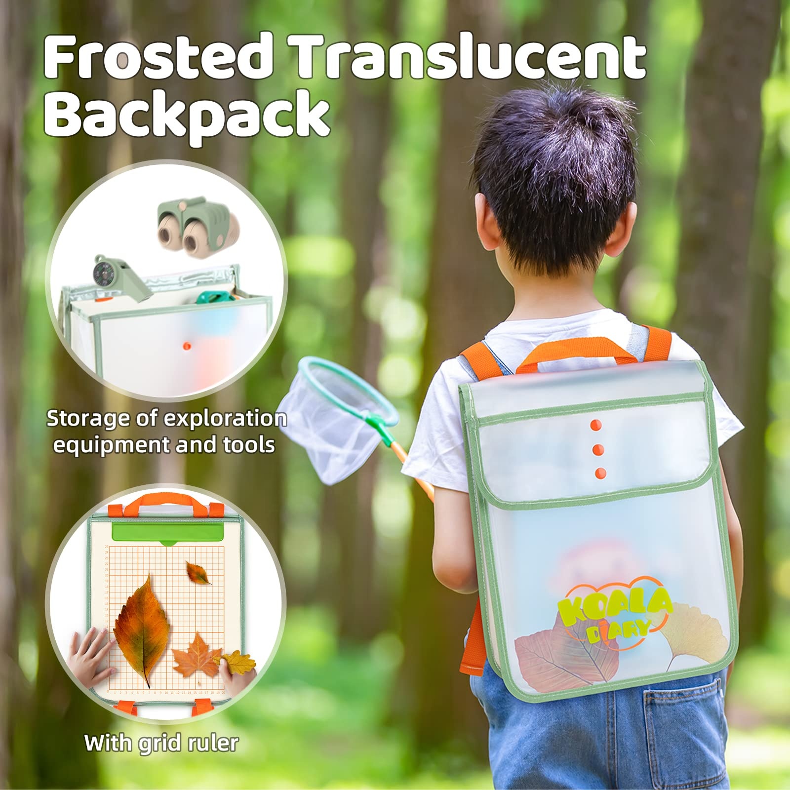 Explore Tool Set Premium Kids Camping Toys Kids Outdoor Explorer Kit Nature Adventure Tool Toy with Bug Catcher Kit
