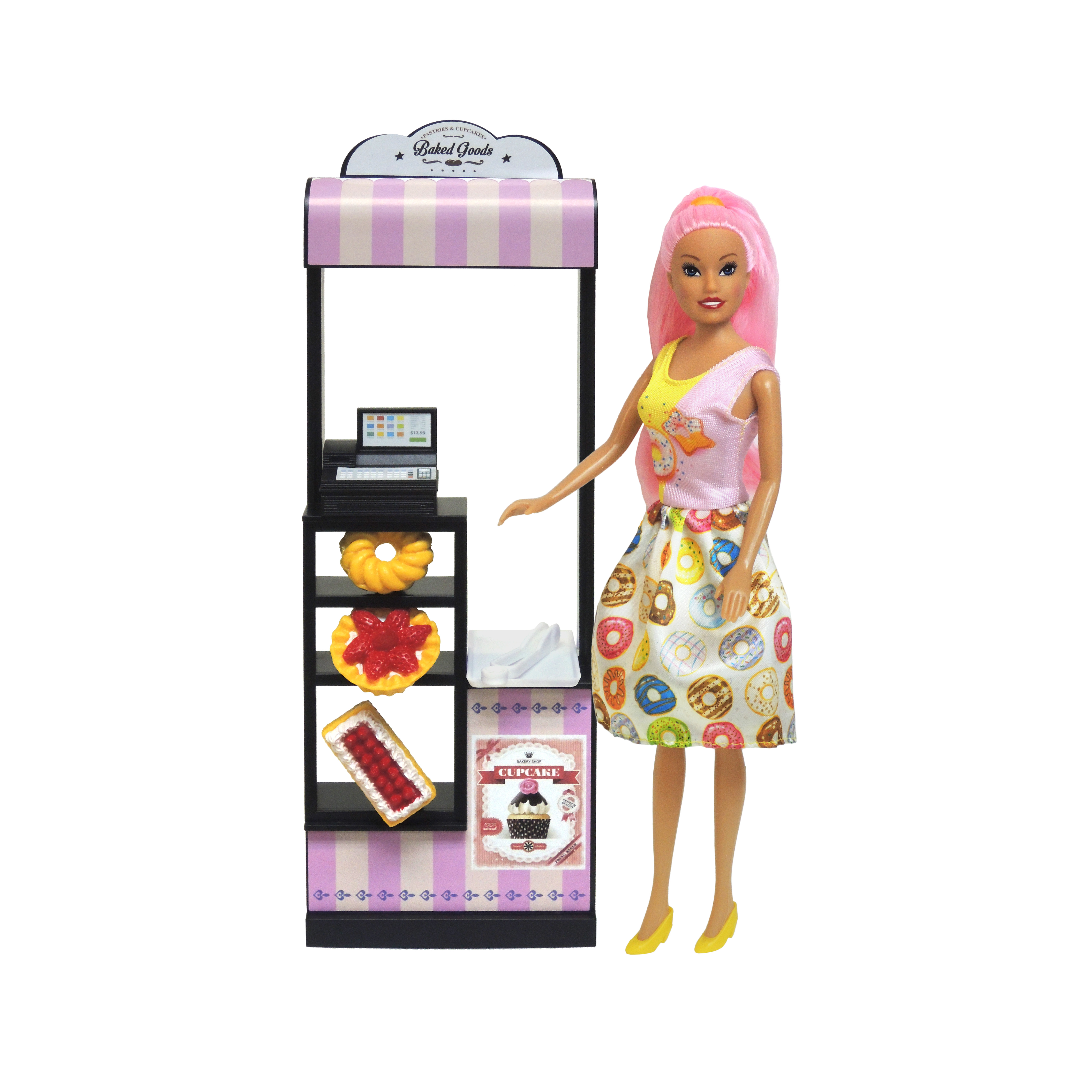 Premium Travel Size 29cm PVC Career Doll Model Toy Complete Full Accessory Collection Professional Role Play Teaching Resource