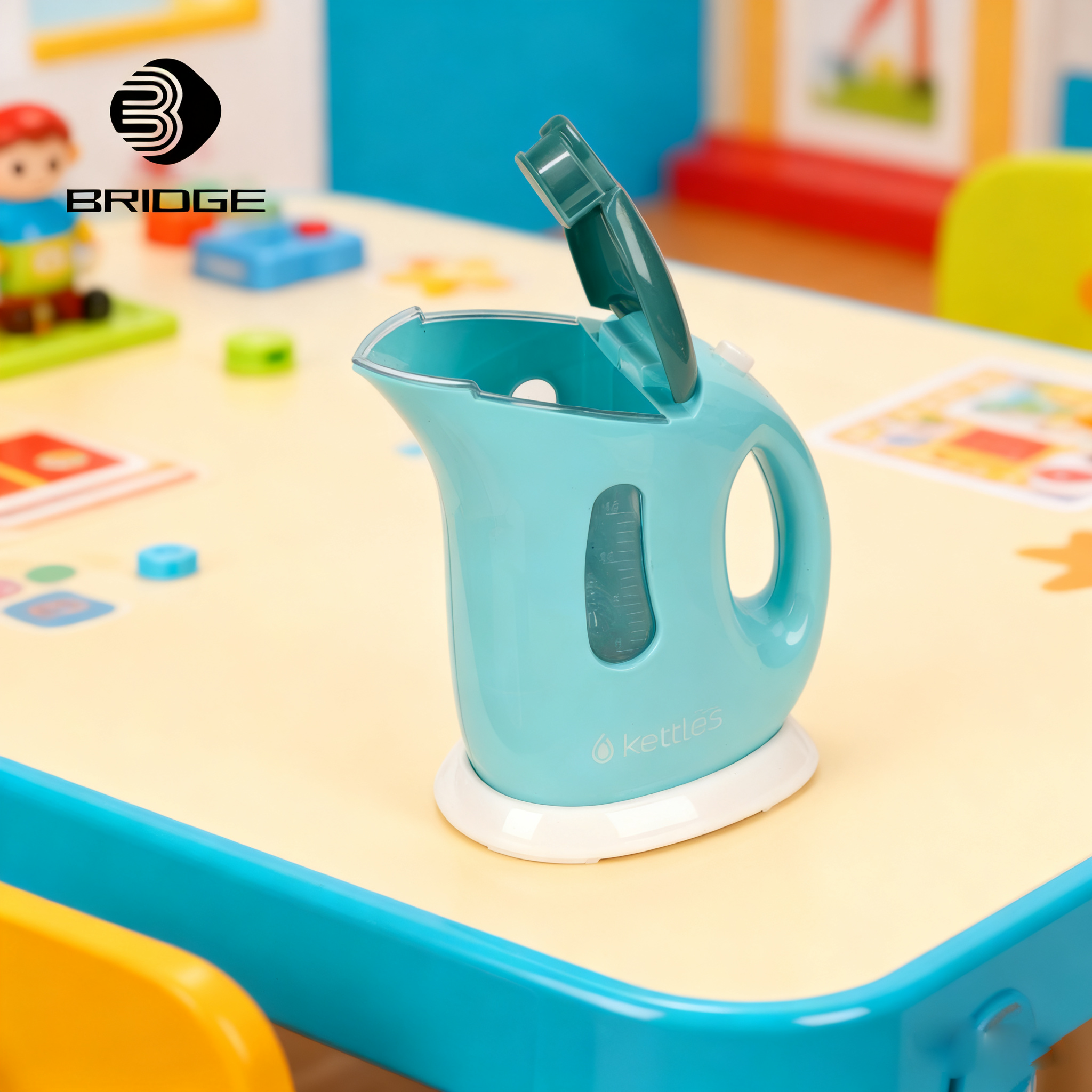 Hot Selling Children's Mini Plastic Hot Water Kettle Toy for Family Role-playing Games Household Appliance