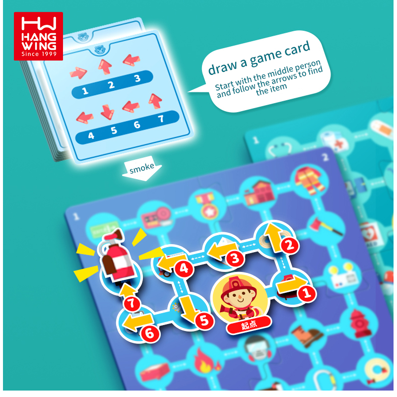 3D Puzzles Kids Careers Guide - Police Paper Border 3-6 Years Game Juguetes Educativos Early Educational Toys