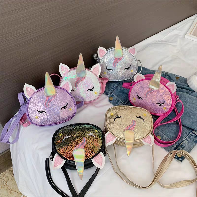 Pretend Beauty Set Princess Dress up unicorn Cosmetic Bag Washable Makeup Toy Kit for Girls Kids