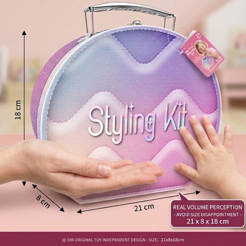Kids Toy Simulation Makeup Role-Playing Cannot Apply the Play House Tool Set