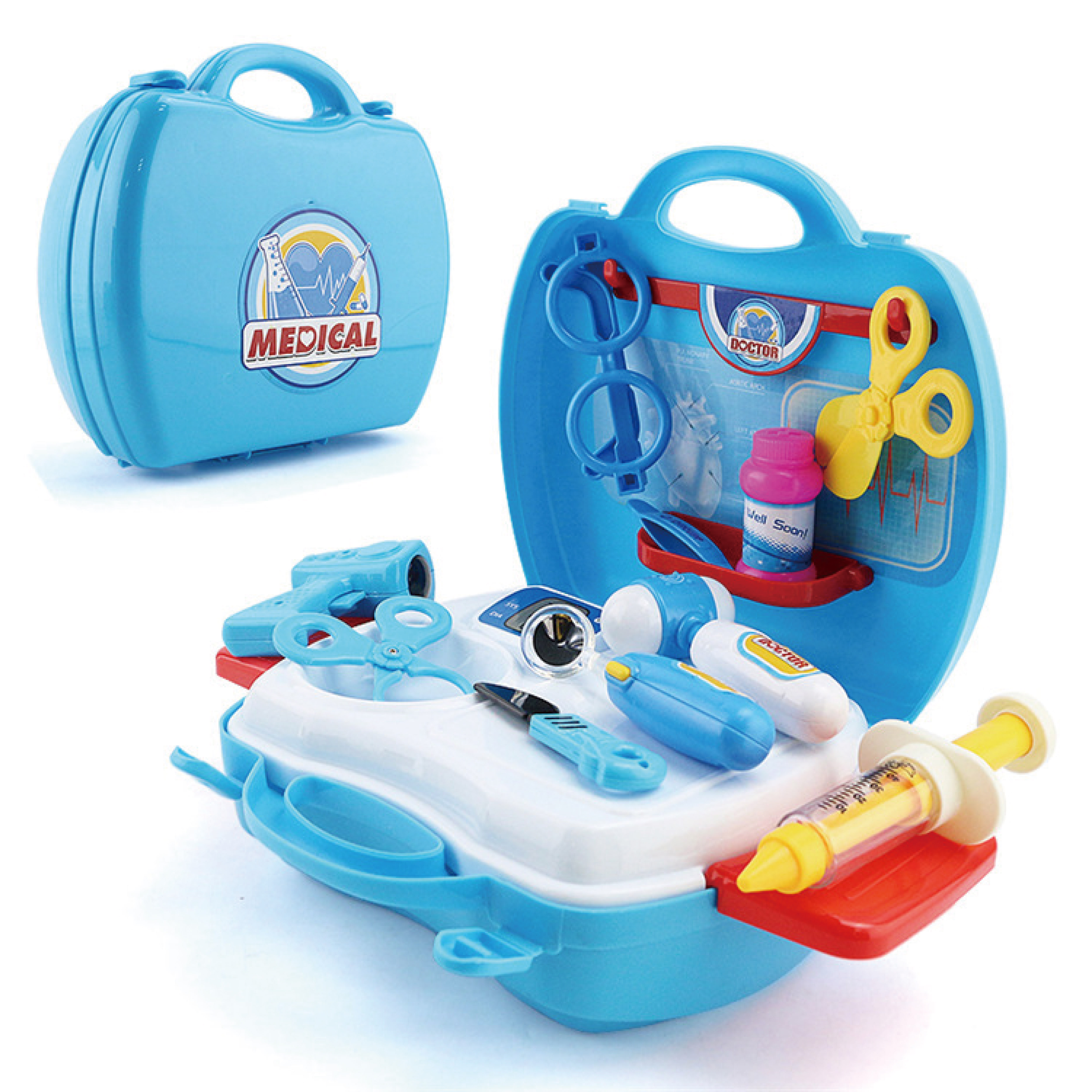 2025 Agreat Doctor Toys Best Quality Children Pretend Play Doctor Set Toys Early Education Doctor Toys