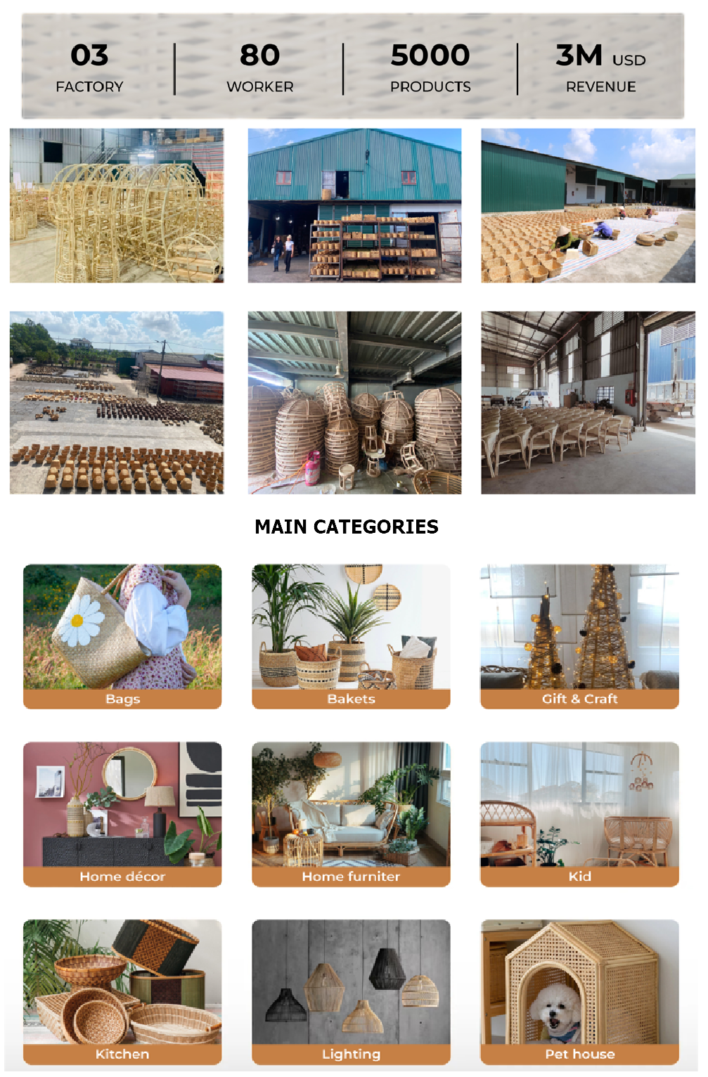 Rattan Product Display 1