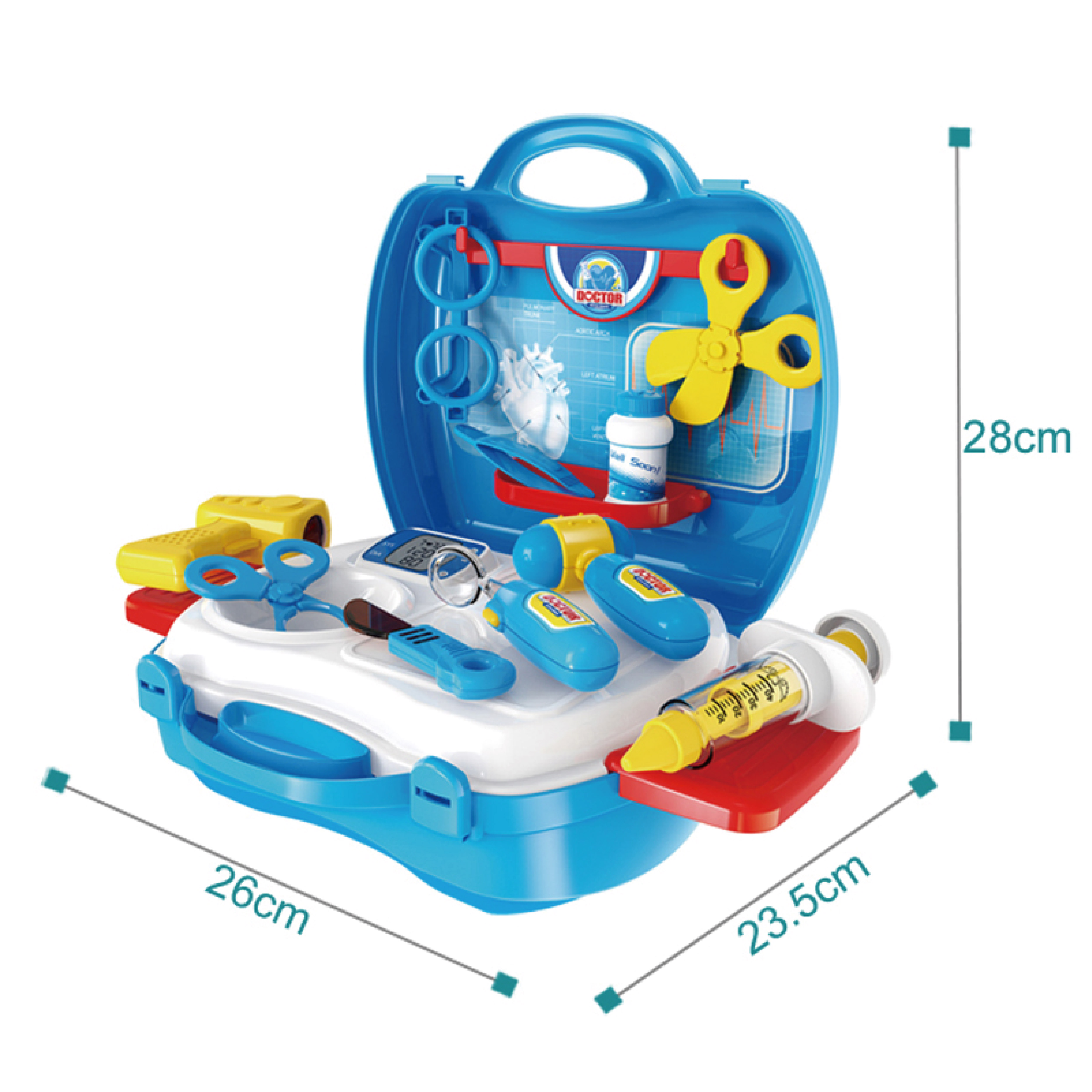 2025 Agreat Doctor Toys Best Quality Children Pretend Play Doctor Set Toys Early Education Doctor Toys