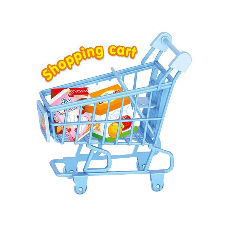 Children's Plastic Playhouse Toy Mini Supermarket Shopping Pretend Play Convenience Store Simulation-Juguetes De Cocina