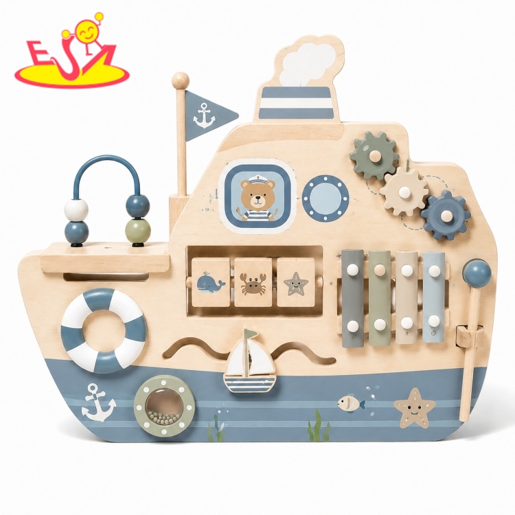 2026 Wooden Dinosaur Play Set Jurassic World Park Adventure Pretend Play Toy with Figures Vehicle Volcano for Toddlers W06A746