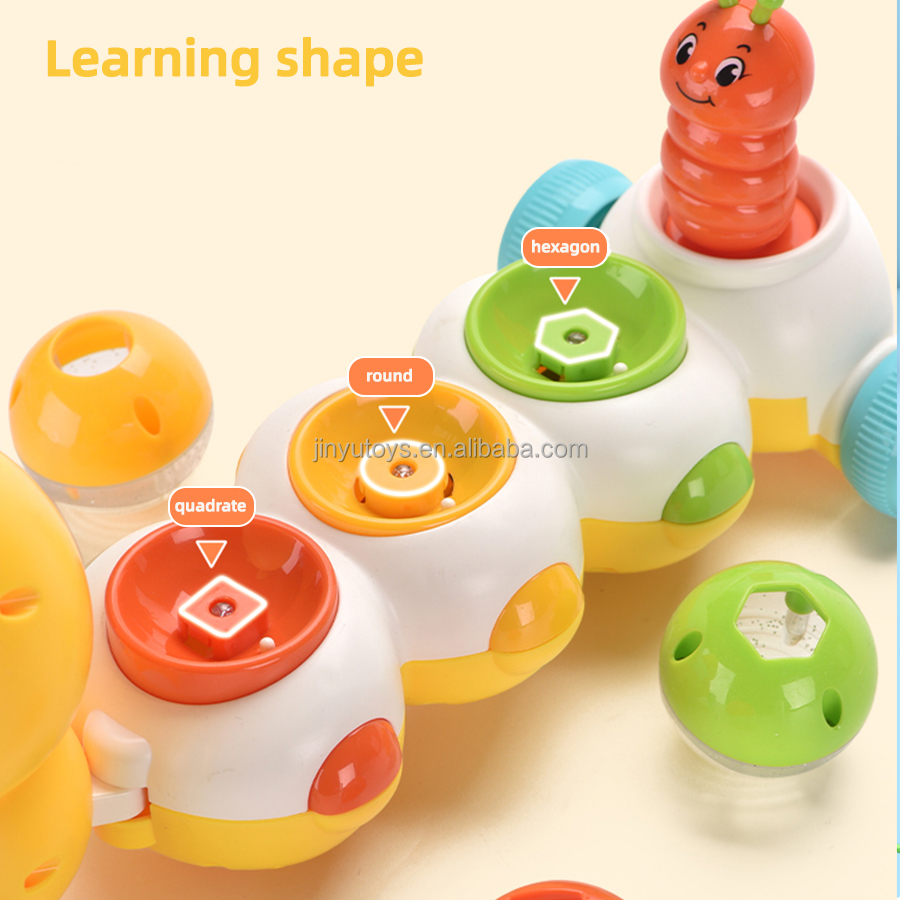 Baby Funny Animal Educational Baby Toys Electric Walking Animal Insect Pull Line Toys for Toddler With Light and Music