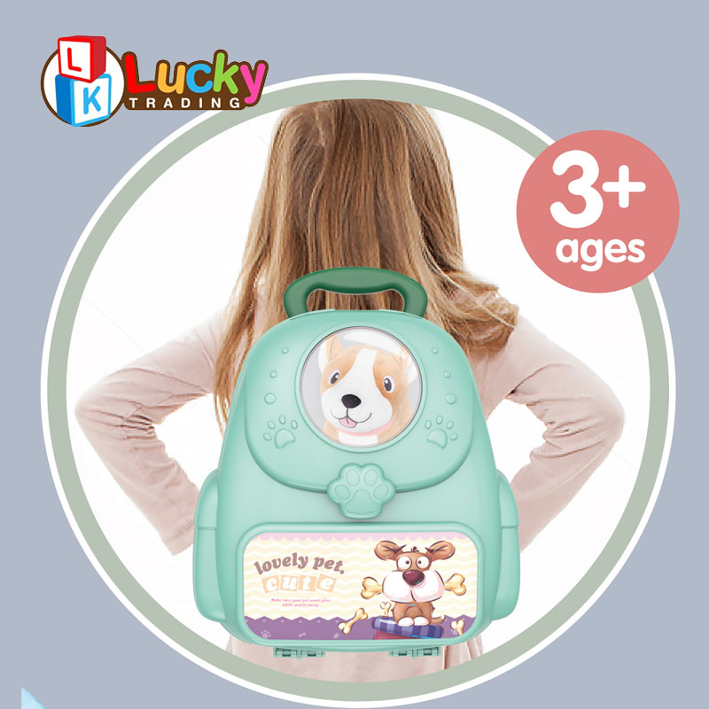Lucky Toys Kids Pet Doctor Play Set Toys Kids DIY Doctor Playing Set