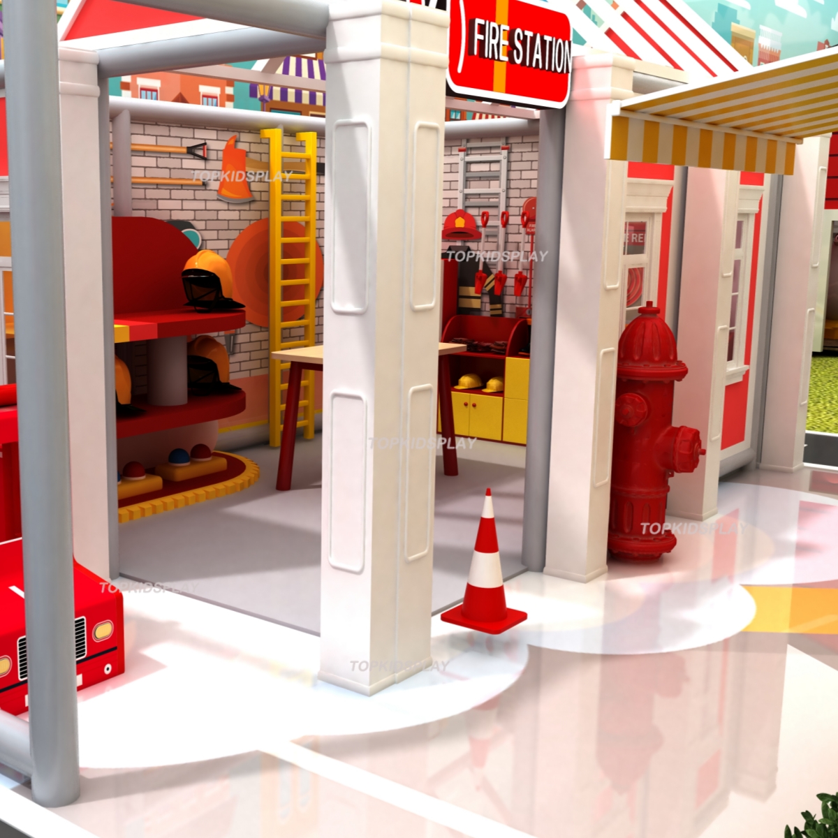 Mini Kitchen Indoor Playground Equipment for Kids Role Play and Engaging Playhouse Activities