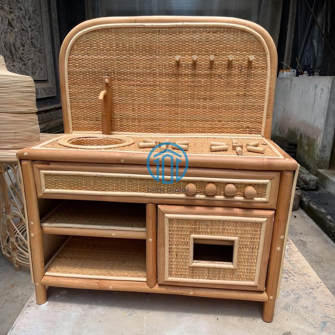 Rattan Doll House View 1
