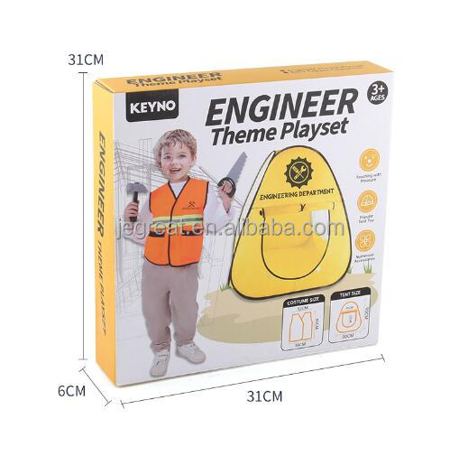 Construction Worker Costume Set Tools