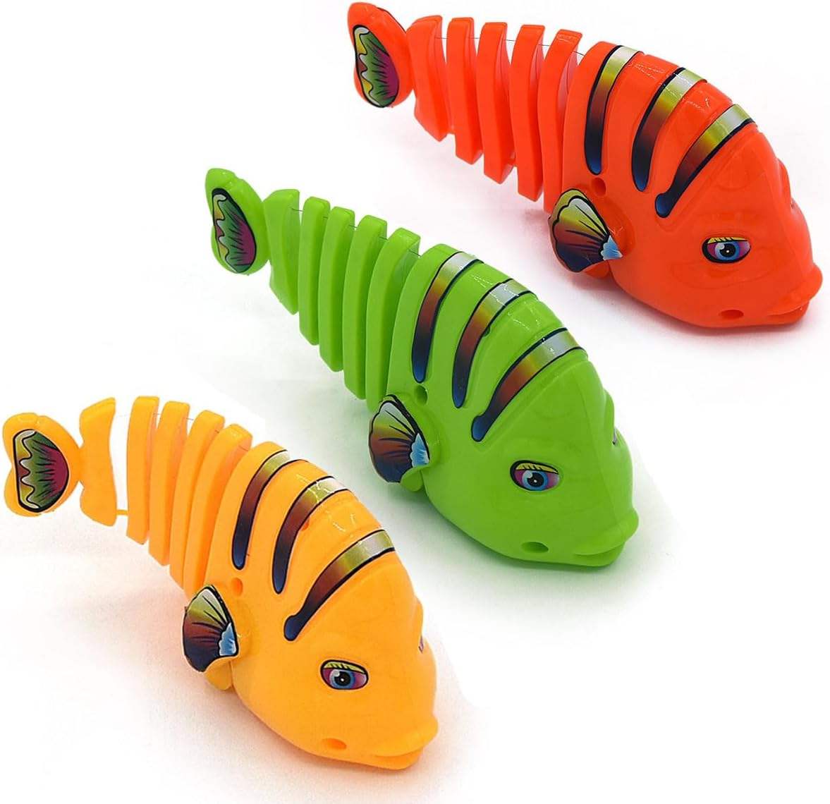 Hot Selling Automatic Swing Fish Interactive Cartoon Funny Cat Pet Clockwork Wind up Plastic Educational Kids Toys