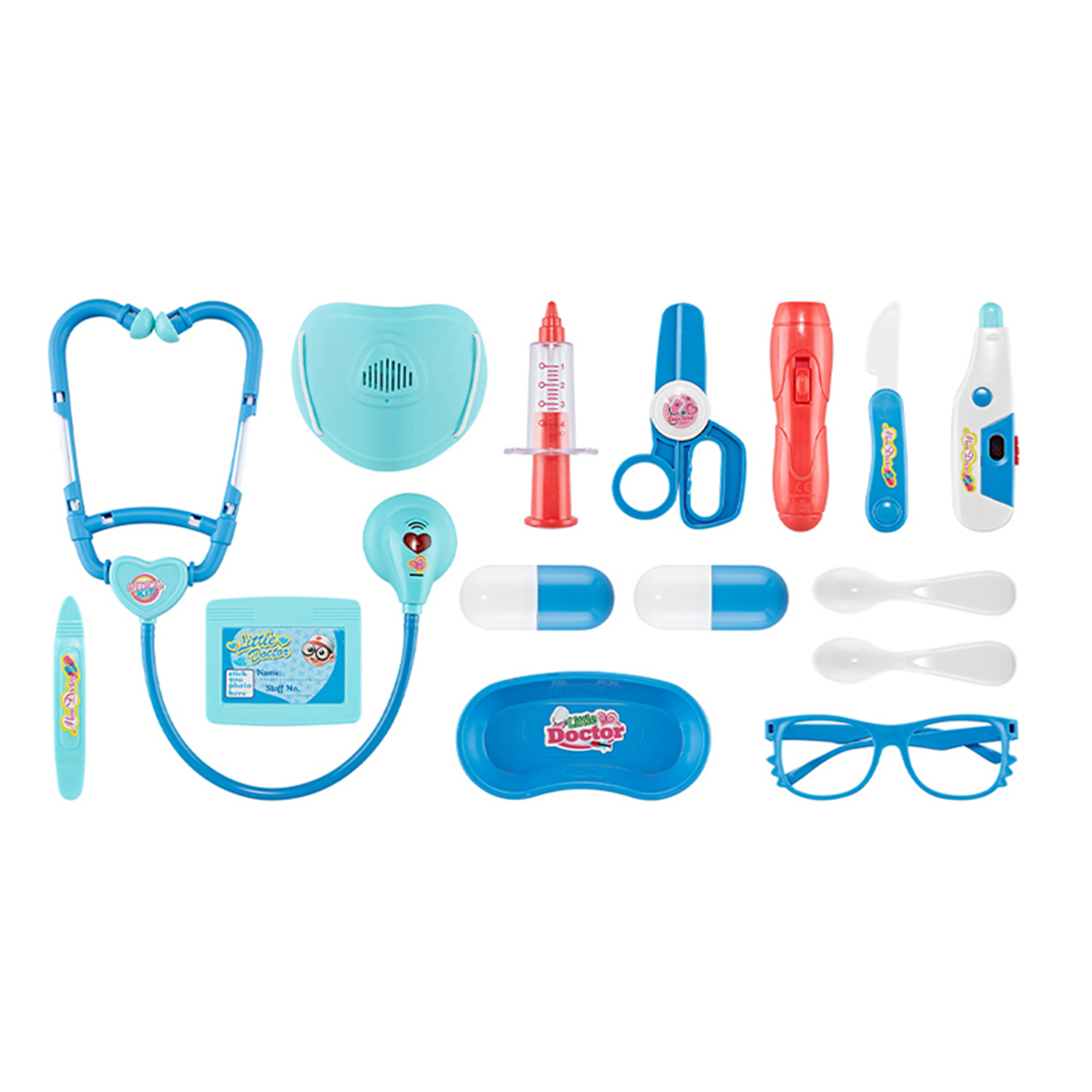 2 in 1 Doctor Toys Medical Tool Play Pretend Play Doctor Kits Set Toys Role Play Game for Kids Girls Children Toys