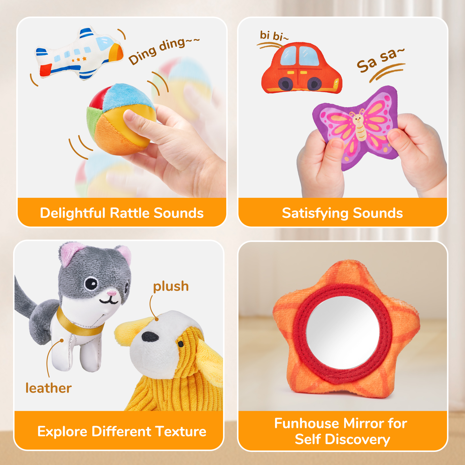 Joycat Education Toys Early Education Baby Toy Box Simulation Sensory Fine Motor Skills Visual Exercise Spatial Cognition Toys
