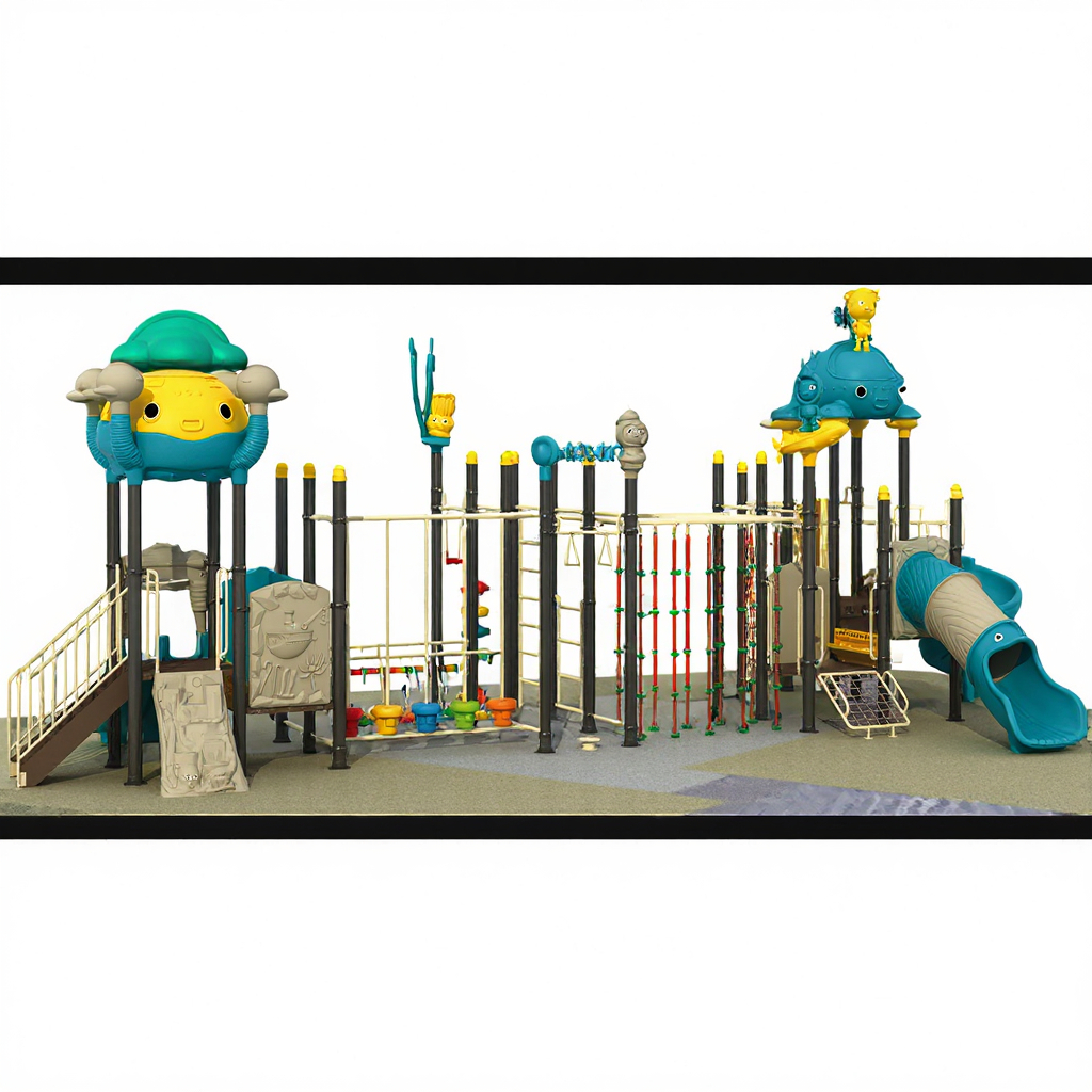 Outdoor Plastic Fun Adventures Play Sets Games Equipment for Amusement
