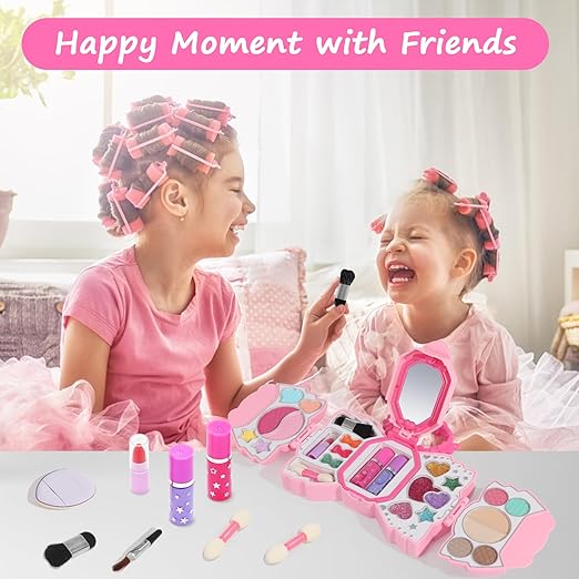 Wholesale Children's Cosmetics Girls' Makeup Toy Princess Handbag Lipstick Nail Polish Makeup Bag Set Pretend Play Gift