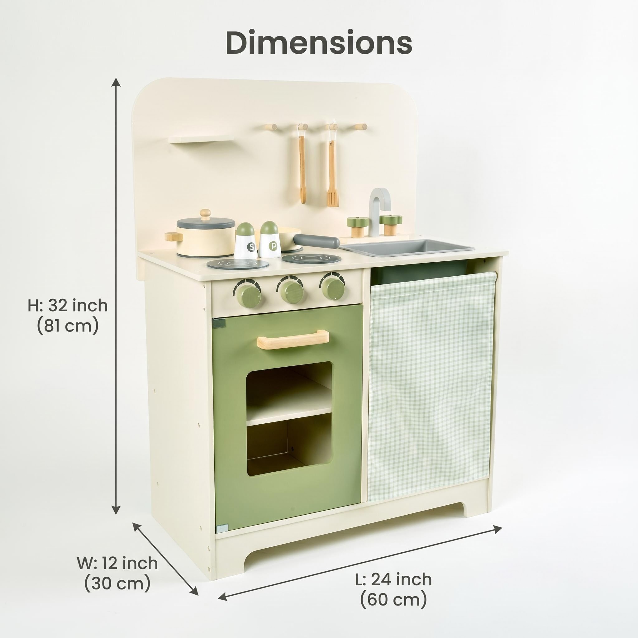 Wholesale Modern Wooden Toddler Kitchen Set Pretend Play Cooking Playsets Role Play Educational Toy Safe Material with Approved