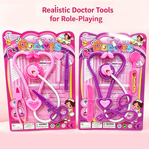 EPT 1 Dollar Items Medical Instrument Set Kit Cheap Toy Doctor Pretend Play Preschool Juguetes for Girls Toys
