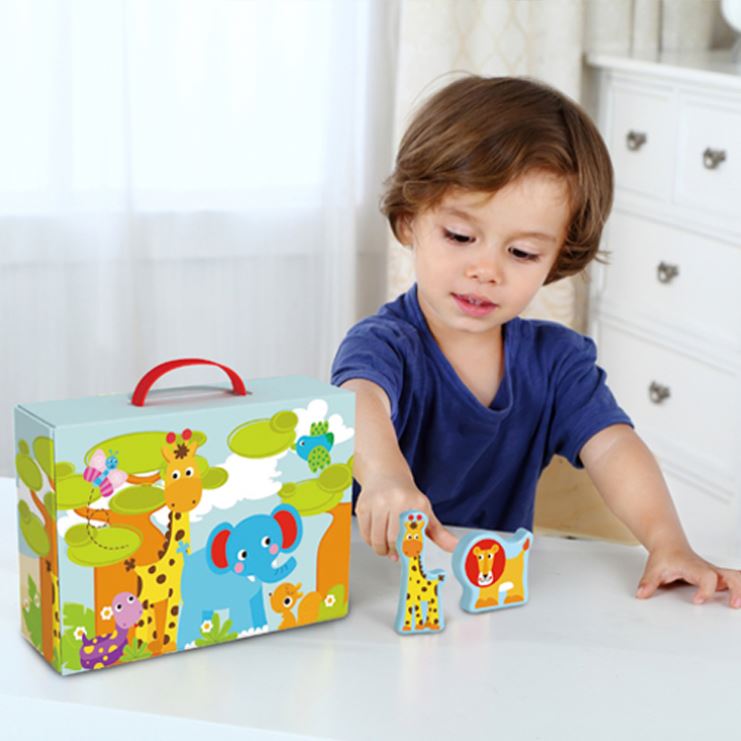 Kids Pretend Toy Educational Wooden Other Pretend Play &amp; Preschool Play a Role - Jungle Story