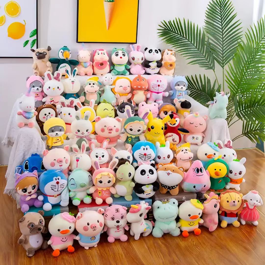 Factory 10 15 20 30cm 4 7 8inch Crane Machine Cartoon Anime Plush Toy Vending Machine Doll Claw Machine Plush Stuffed Animal Toy