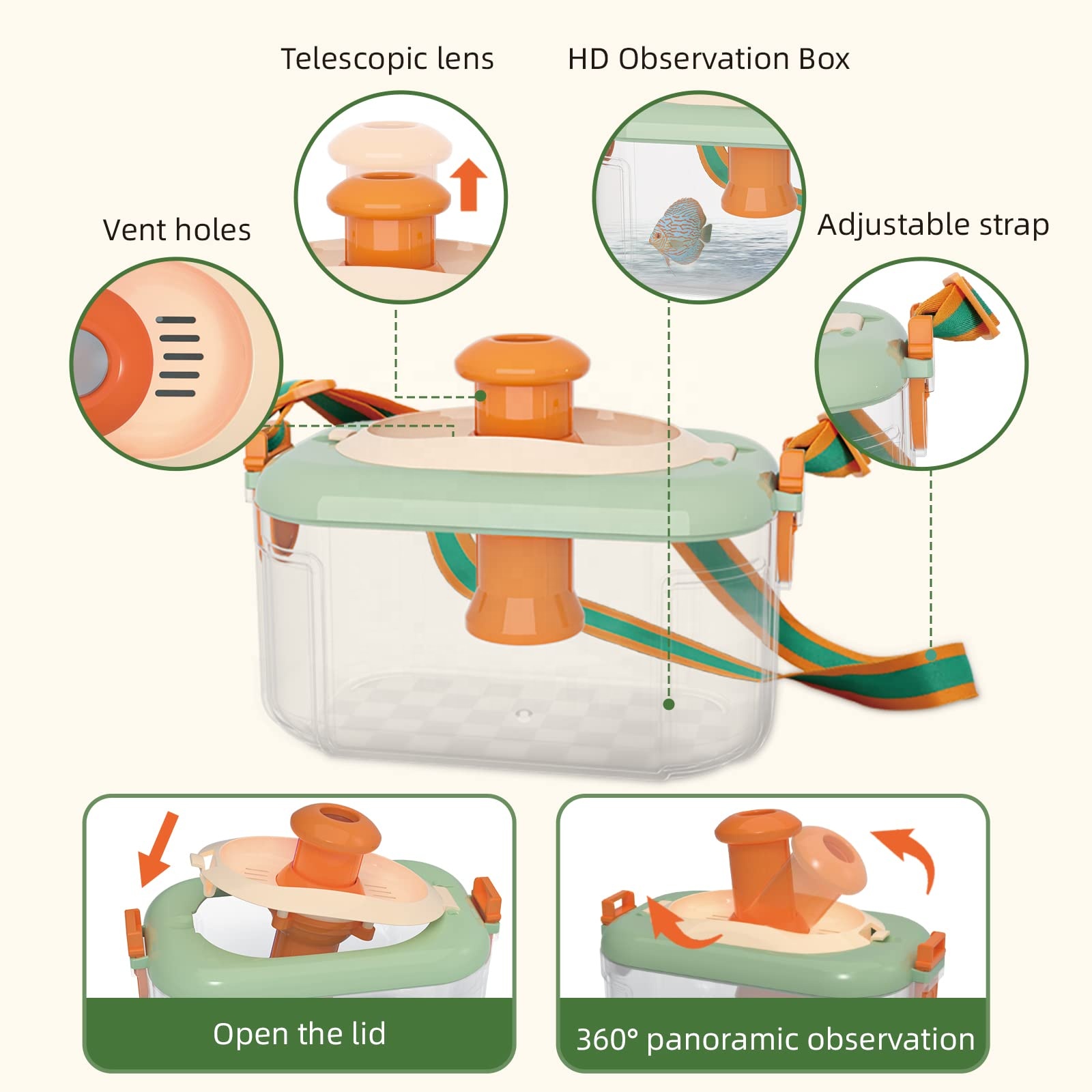 Explore Tool Set Premium Kids Camping Toys Kids Outdoor Explorer Kit Nature Adventure Tool Toy with Bug Catcher Kit
