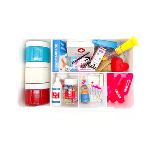 Hot Sale DIY Pretend Play Doctor Kit Sensory Bin for Kids Doctor Gifts Educational Medical Treatment